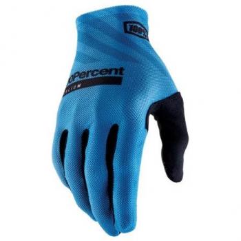 Guantes Largos Celium Azul 100% para bicicleta (Tamaño L)