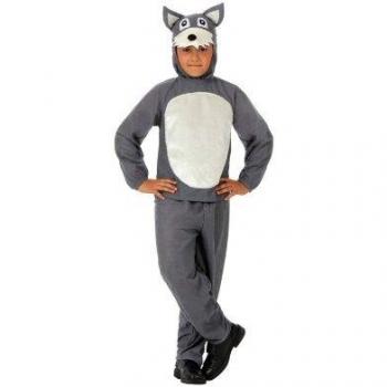 Disfraz de Lobo Gris para Niños (3 Piezas) 3-4 Años