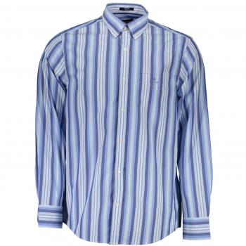 Light Blue Cotton Button Down Shirt - M
