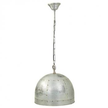 Lámpara de techo de metal plateada WANDERLUST DECO 41x41x36h cm