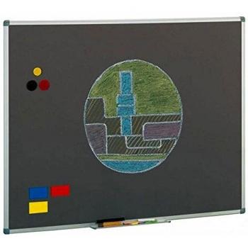 Pizarra gris magnética Faibo 122x300cm Acero vitrificado