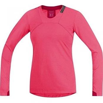 Gore Running Wear Air Lady - Camiseta de manga larga para mujer, color rosa, talla 40