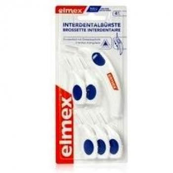 Elmex Interdental Brush Scovolino Interdentale 4mm, 6 Testine