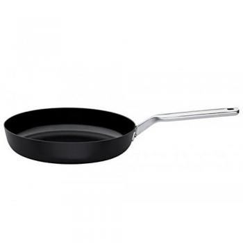 FISKARS Rotisser Sartén, Acero Inoxidable, Negro, 28 cm