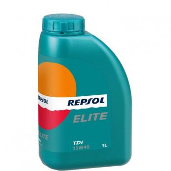 REPSOL Elite Tdi 15W-40 Aceite De Motor Para Coche, 1L