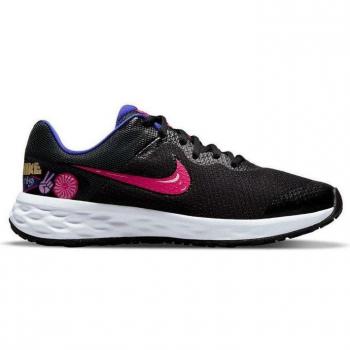 Calzado Multideporte para Niña Nike Revolution 6 SE, modelo DD1104 013, talla 38