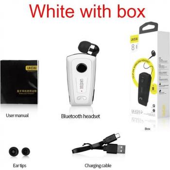 Auricular Bluetooth Telescópico Portátil UK-E20 con Micrófono para Negocios pk F910 F920 F930 F960 F980