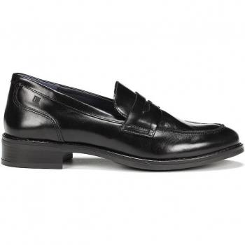 Dorking by Fluchos Harvard D8342-SR Mocasines de Piel para Mujer en Color Negro