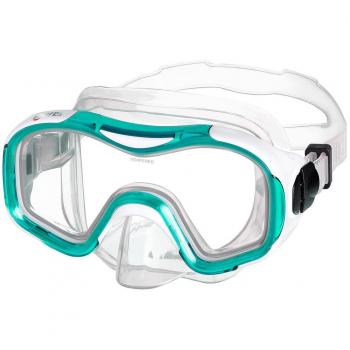 Mares 411245, máscara de Silicona Unisex niños, 411245, Acqua Bianca Chiaro, Talla única