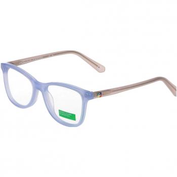 United Colors of Benetton 2019 621 Armazones y Lentes Recetados para Mujer Azules