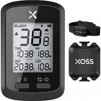 XOSS G+ Computadora GPS Inalámbrico Velocímetro Impermeable Bicicleta de Carretera MTB Bicicletas Eléctricas Bluetooth Ant + con Computadoras de Ciclismo de Cadencia