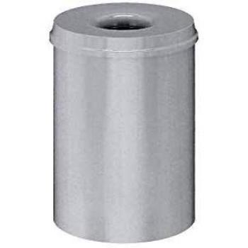 Papierbak Vepabins 30 litros con vlamdover color gris