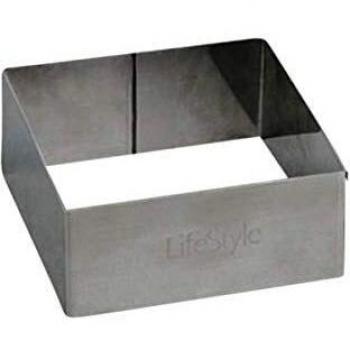Lifestyle - Molde Cuadrado INOX - 6