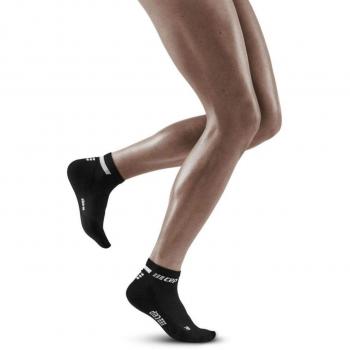 CEP Women's Short Compression Running Socks V4 - Black - Size IV