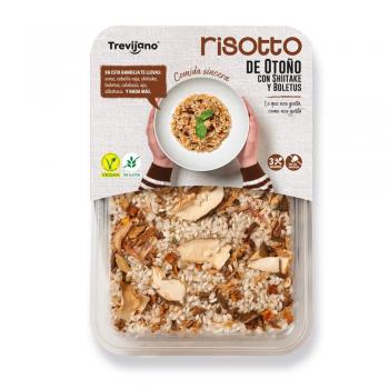 Risotto de Shiitake y Boletus Sin Gluten Trevijano 280 Gramos