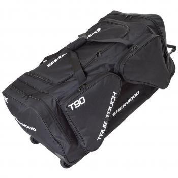 Sherwood Eishockeytasche True Touch T 90 Wheel Bag - Bolsa para material de hockey sobre hielo, color negro, talla 90 x 42 x 38 cm, 144 l