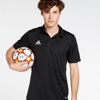 adidas Men's Entrada 22 Polo Shirt, Size: Large, Colour: Black