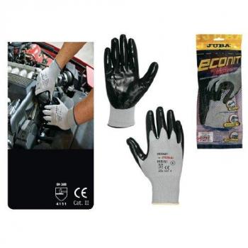 Econit M236240 - Guante nylon-nitrilo economico talla 8