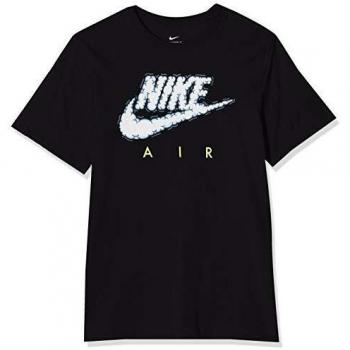 NIKE M NSW Air Illustration tee Camiseta de Manga Corta, Hombre, Black, S