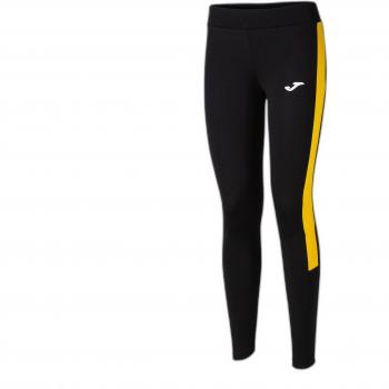 Eco Championship Women's Long Leggings Black Yellow