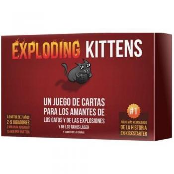 EXPLODING KITTENS JUEGO DE CARTAS