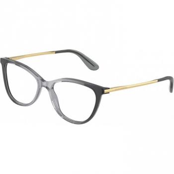 Dolce & Gabbana DG3258 Blue Light Block Women's Eyeglasses Butterfly Grey