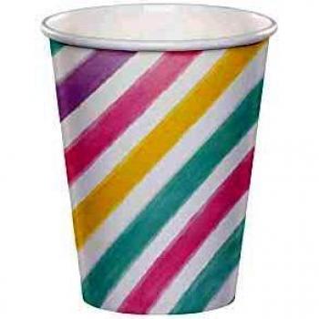 Creative Convertting 329301 Unicorn Sparkle - Vaso de papel, 266 ml, multicolor