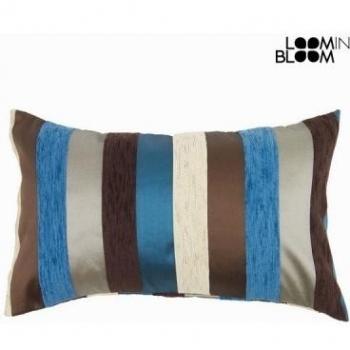 Cuscino motegi blu - Colored Lines Collezione by Loomin Bloom