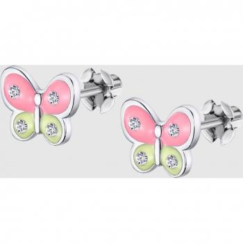 Pendientes Mariposa Time Road WS02469 Plata Infantil
