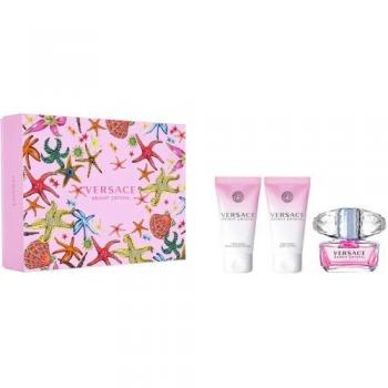 Versace Bright Crystal Eau de Toilette Gift Set 50ml with Shower Gel and Body Lotion