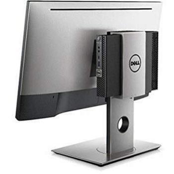 Soporte para Monitor Dell MFS18, Independiente, 68.6 cm (27), Color Negro y Plata, Compatible con Optiplex Micro Form Factor All-In-One Stand