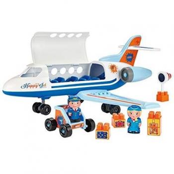 Smoby E3155 Smoby-Avión Abrick 3155, Color Surtido