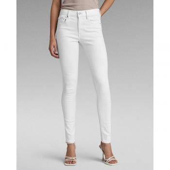 Jeans G-Star 3301 Skinny blanco para mujer