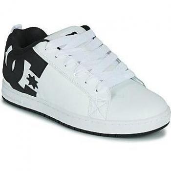 DC Shoes Men's Court Graffik Leather Trainers