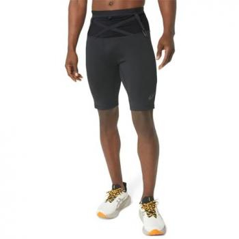 Malla Corta ASICS Fujitrail Rendimiento Negra - XXL