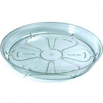 Soucoupe pour Lotex24 Coubi Pots de fleurs – 12 cm – Transparent -
