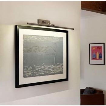Aplique de Pared LED Goya 12,6W 630lm Níquel Mate