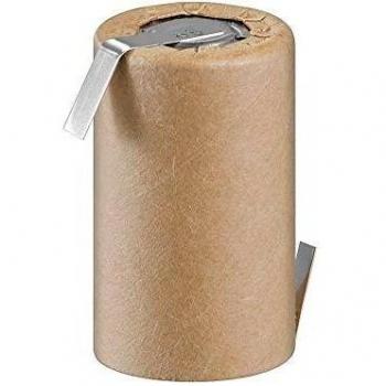Batería Recargable NiMH 4/5 Sub-C 2000 mAh 1.2 V con Terminales de Soldadura