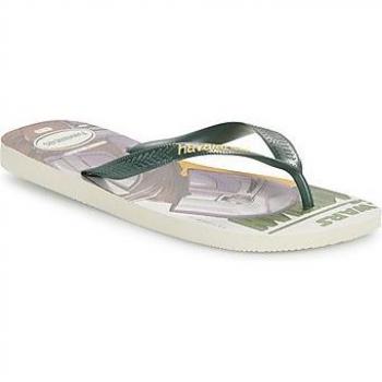 Havaianas Chanclas STAR WARS para hombre, sandalias y flip-flops de cuero en color beige, talla 43-44