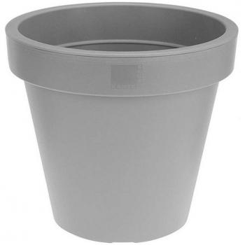 Maceta Plastiken Gris Polipropileno (Ø 26 cm)