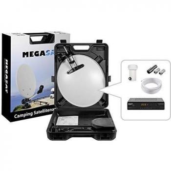 Megasat 9101628 - Antena (Negro, Blanco, 40 cm, 410 mm, 500 mm, 120 mm, 4,09 kg)
