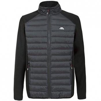 Trespass AT300 - Chaqueta de Forro Polar para Hombre, Hombre, Color Negro, tamaño S