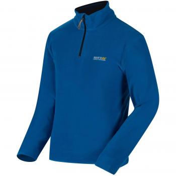 Regatta Men's Thompson Lightweight Half-Zip Fleece in Oxford Blue, Size 5XL