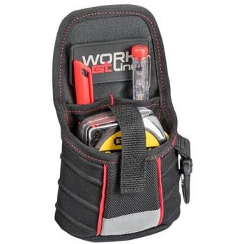 Funda portaherramientas Top Tape Plus R - Funda de nylon resistente, con múltiples compartimentos para herramientas, diseño ergonómico, cierre de seguridad, compatible con cinturones de trabajo