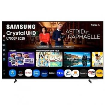 Samsung Smart TV 43 Crystal UHD 4K TU43U7005FK - HDR10+, WiFi, Bluetooth, Gaming Hub