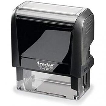Trodat 44086sello de texto automat printy 491340 negro