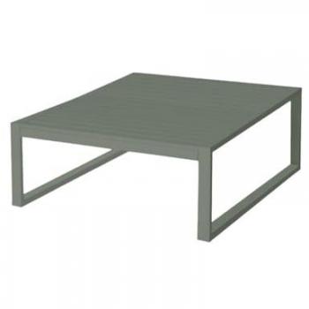 Mesa de Centro Io Aluminio 90x50x35cm - Multicolor, Estándar