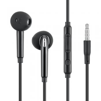 Auriculares Intrauditivos Estéreo con Cable de 3,5mm y Micrófono para Música y Deporte - Compatible con Samsung, Xiaomi y Huawei