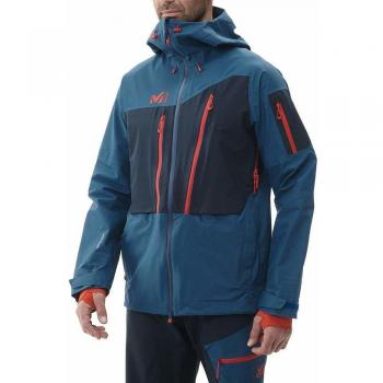 MILLET M White GTX JKT M Chaqueta, Hombre, Cosmic Blue/Orion Blue, XS
