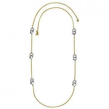 Adore Jewelry Colgante Collar para Mujer Plata de Ley con Piedra